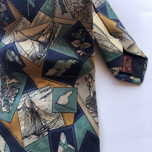Rare The Metropolitan Museum of Art Silk Tie - Picture 4 of 7